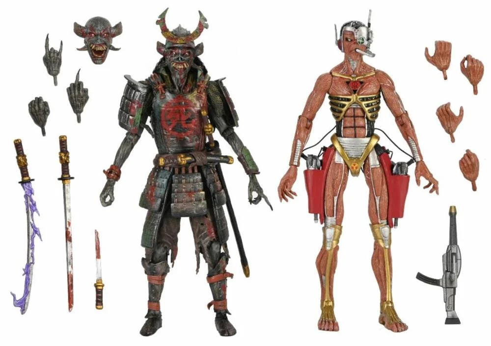 Iron Maiden Ultimate Future Past World Tour Action Figure Two-Pack NECA Figure Set