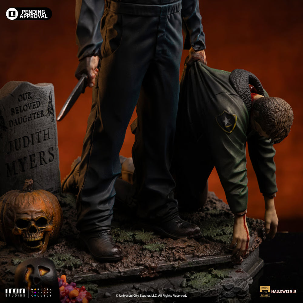 Michael Myers Halloween 2 1:10 Deluxe Art Scale Limited Edition Statue Iron Studios 2026