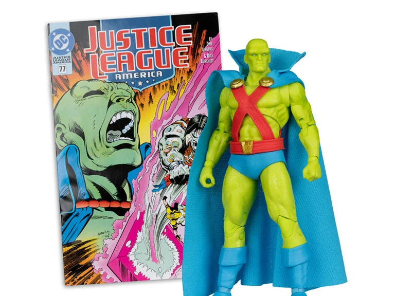 Martian Manhunter Justice League America #77 Page Punchers Action Figure McFarlane Toys 2026