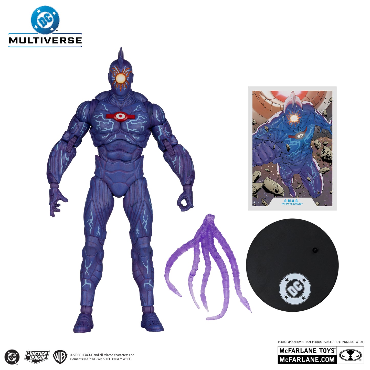 O.M.A.C. Infinite Crisis Action Figure DC Multiverse McFarlane Toys 2025