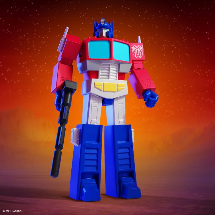 Optimus Prime Transformers 7 in. Action Figure Ultimates! Super7