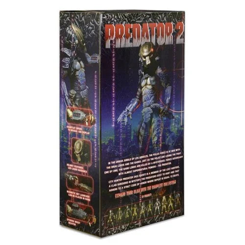 Predator (City Hunter) Predator 2 1/4 Scale Action Figure NECA 2025