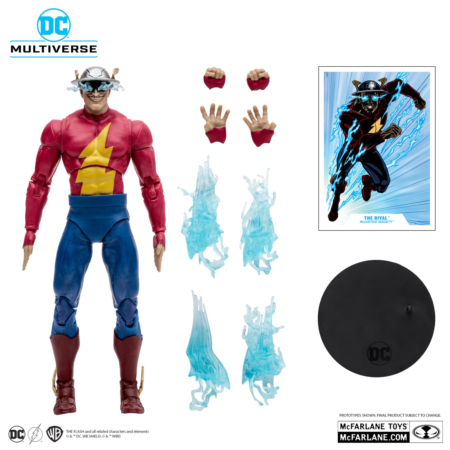 The Rival (Edward Clariss, Injustice Society) 7 in. Action Figure Gold Label DC Multiverse McFarlane Toys 2024