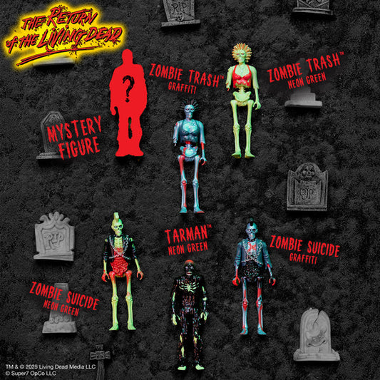 Return Of The Living Dead (Individual Blind Box) 3.75 in. Action Figure Reaction Super7 2025