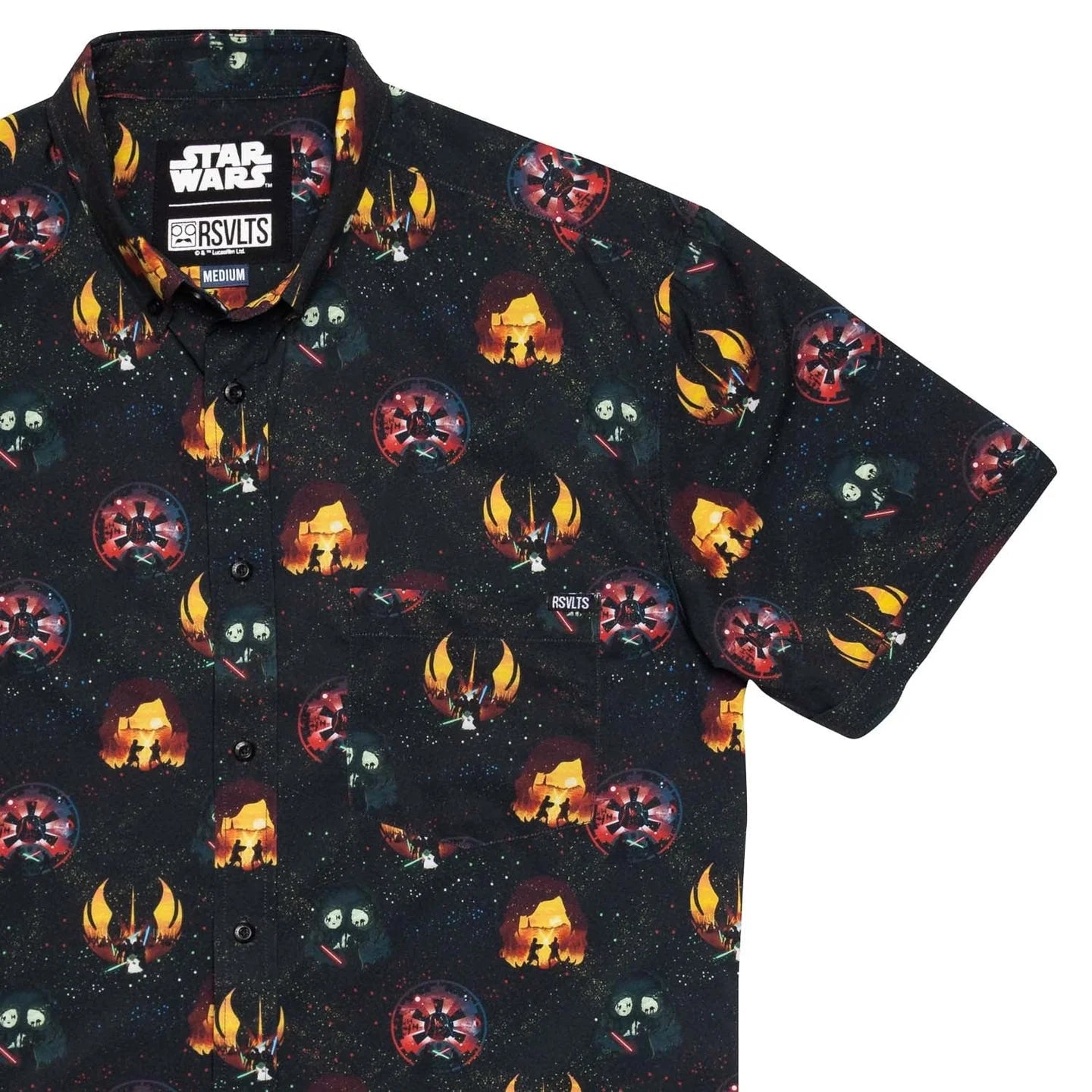 Journey to the Dark Side Star Wars Kunuflex Short Sleeve Shirt RSVLTS 2025