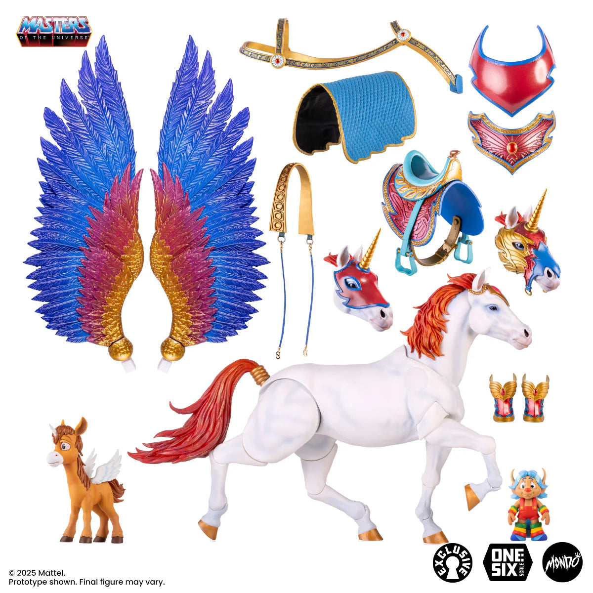"She-Ra" and "Swift Wind" Princess of Power 1/6 Scale Timed Edition Action Figure Bundle Mondo