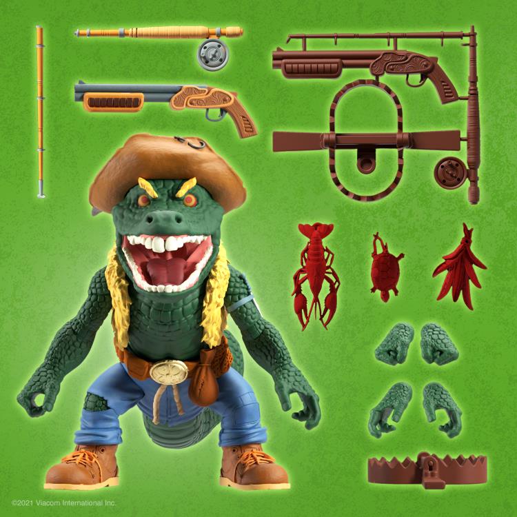 Leatherhead Teenage Mutant Ninja Turtles 7 in. Action Figure Ultimates! Super7