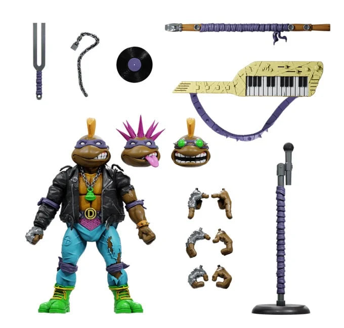 Punker Don Teenage Mutant Ninja Turtles 7 in. Action Figure Ultimates! Super7