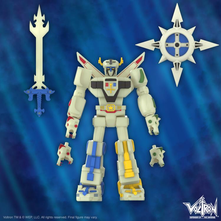 "Voltron" (Lightning Glow) Voltron: Defender of the Universe 7-Inch Action Figure Ultimates! Super7