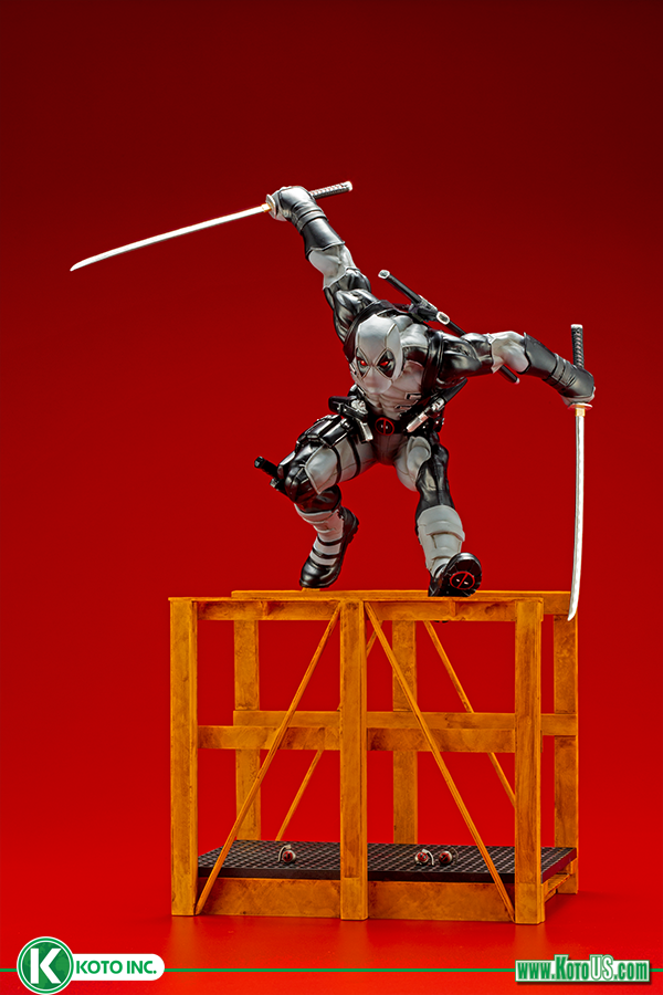 Super Deadpool Artfx Statue CCG Expo X-Force Limited Edition