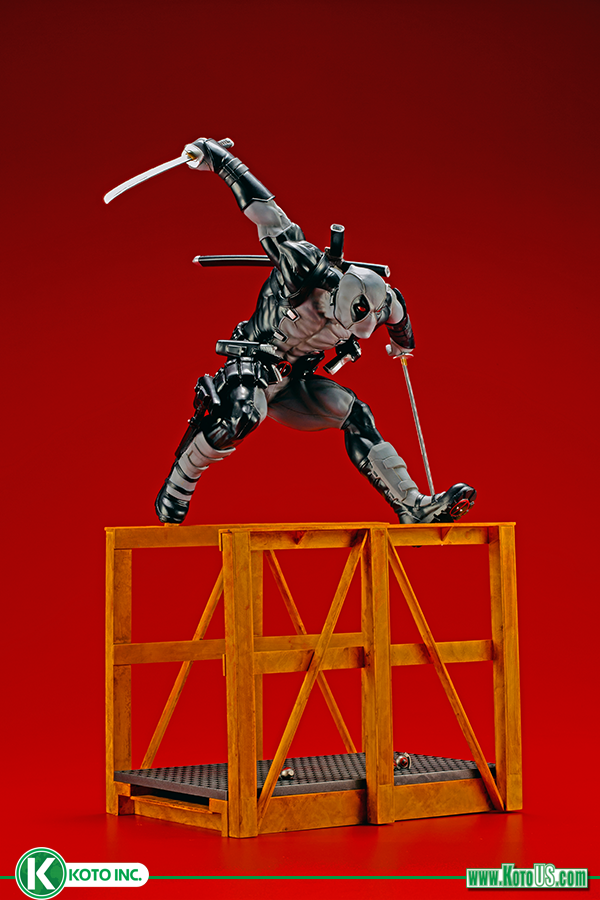 Super Deadpool Artfx Statue CCG Expo X-Force Limited Edition
