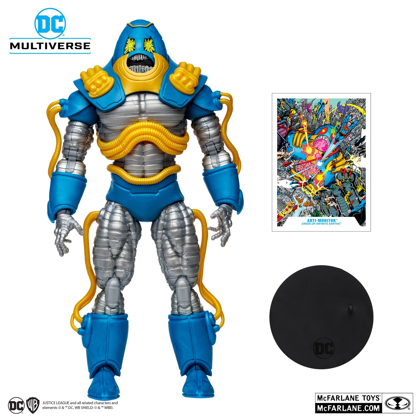 Anti-Monitor (Crisis on Infinite Earths) 7 in. Mega Action Figure DC Multiverse McFarlane Toys 2023