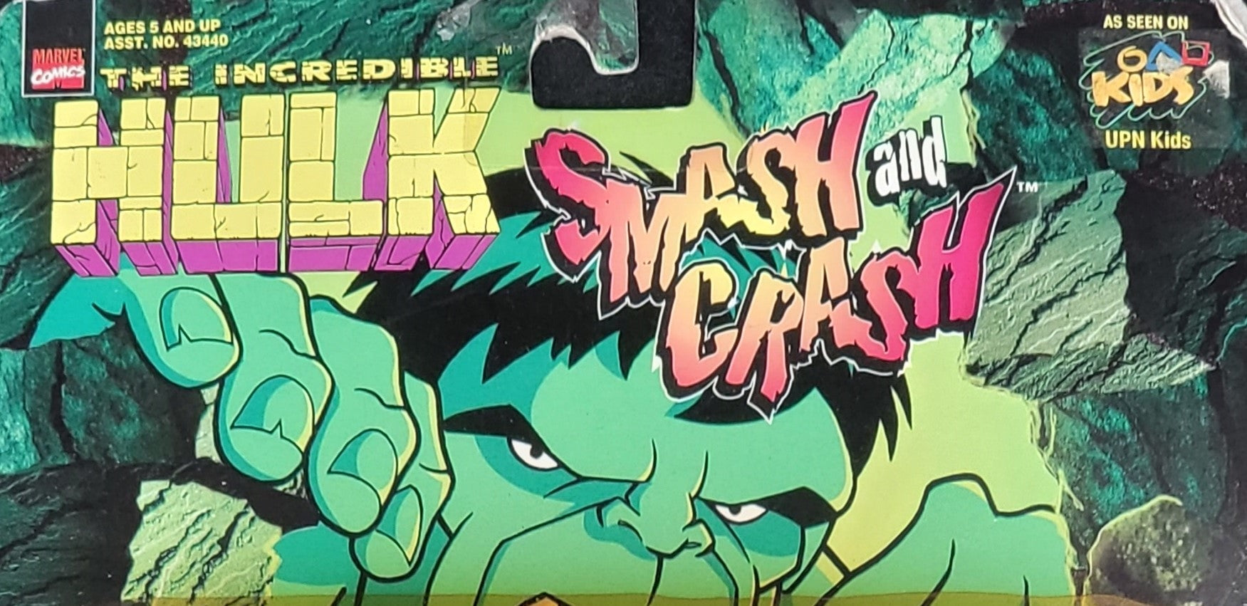 Toybiz The Incredible Hulk Smash and Crash