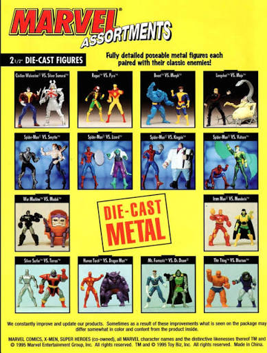 Toybiz Die-Cast Figures