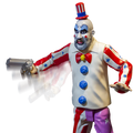 Captain Spaulding Finger Lickin' Pistol Whippin' House of 1000 Corpses 5" Action Figure Trick or Treat Studios 2024