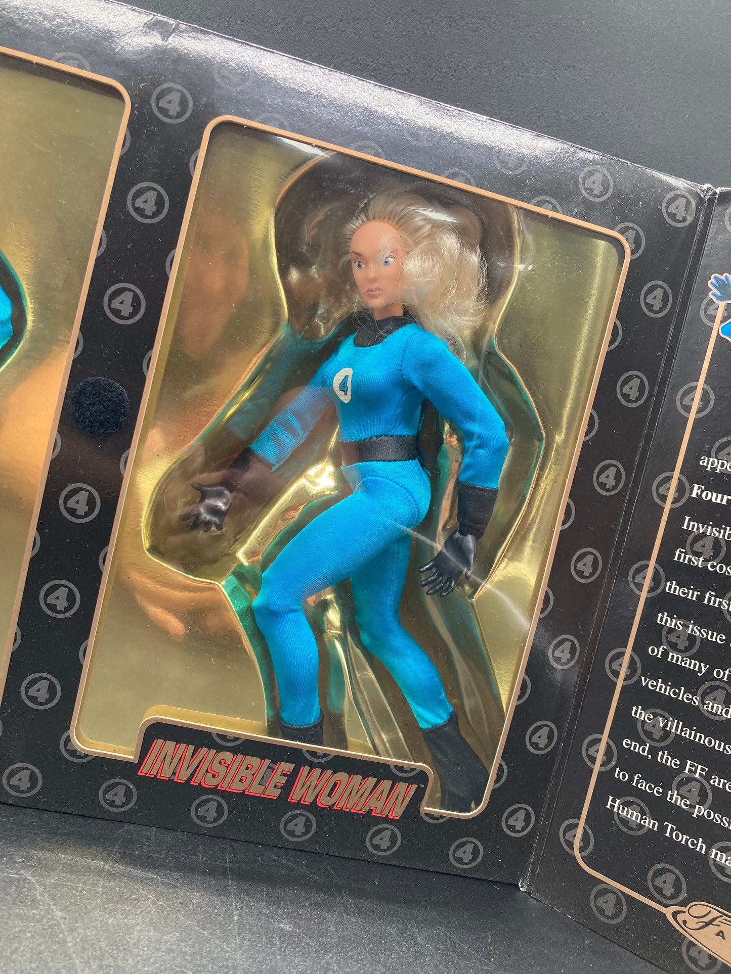 Fantastic Four Toybiz Marvel Famous Cover Series Special Collector’s Edition Figure Set 1998