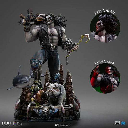 Lobo Unleashed DC 1:10 Art Scale Limited Edition Statue Iron Studios 2026