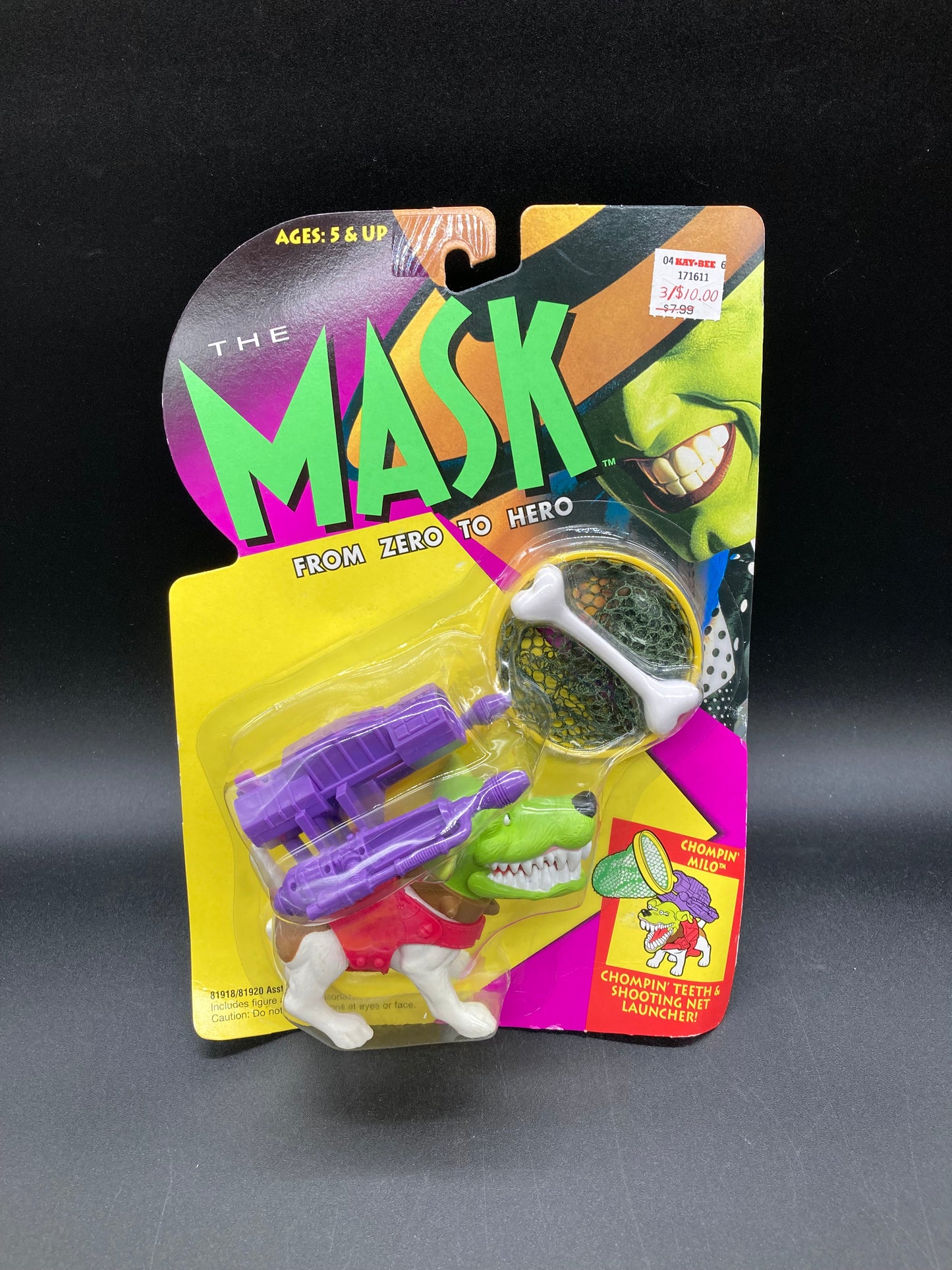 Chompin’ Milo Kenner The Mask Figure 1995