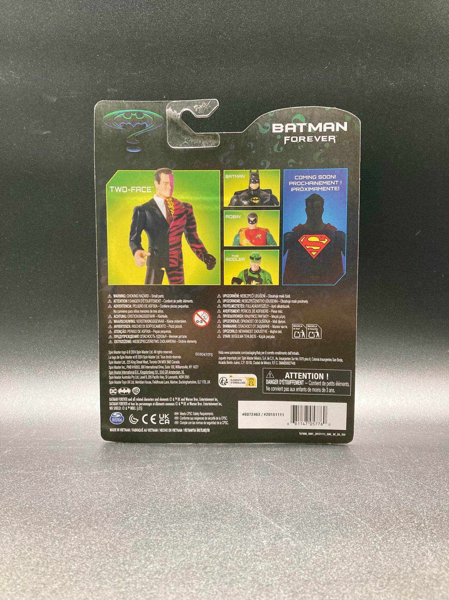 Two-Face Spinmaster Batman Forever Figure 2024