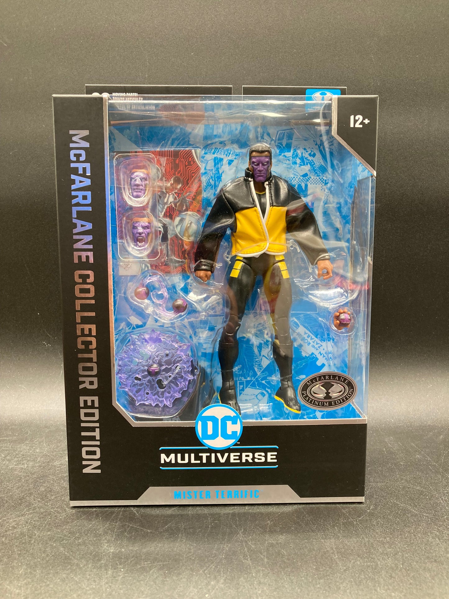 Mister Terrific (Purple Variant) McFarlane Collector Edition DC Multiverse JSA Platinum Edition Figure 2024