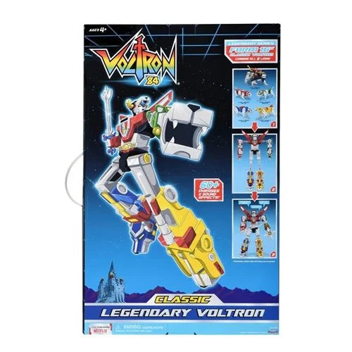 Voltron: Defender of the Universe 40th Anniversary Classic Legendary Voltron 16" Action Figure