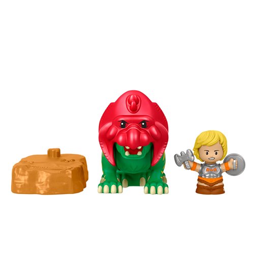 He-Man & Battle Cat Masters of the Universe Little People Collector Action Figure Set Fisher-Price Mattel 2026
