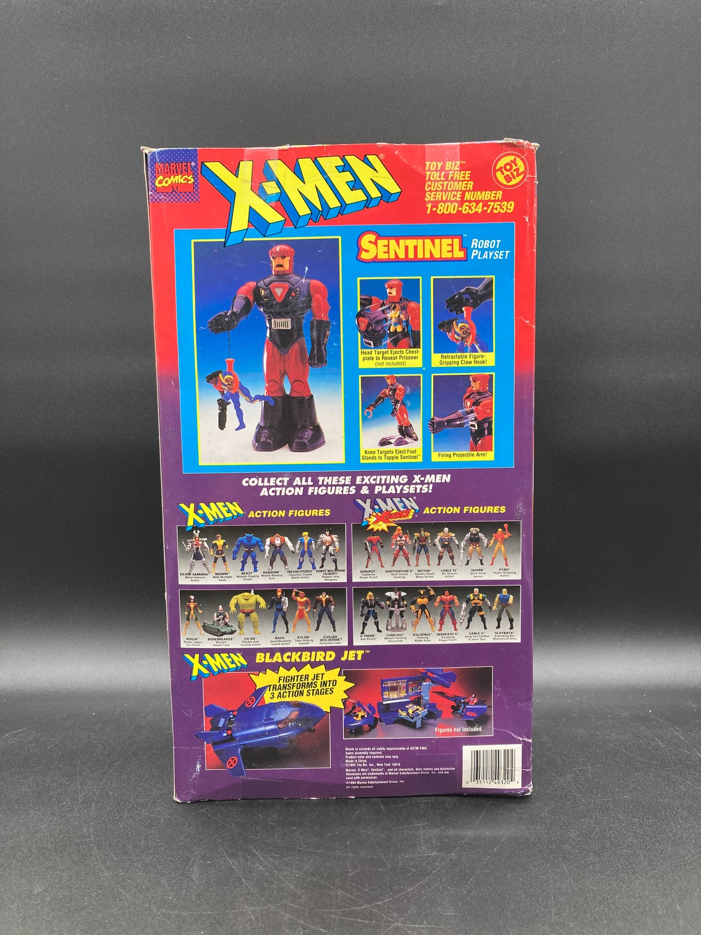 Sentinel Robot Playset Toybiz X-Men Figure 1994