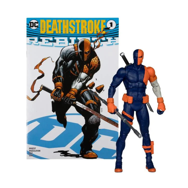 Deathstroke McFarlane DC Direct Page Punchers Deathstroke Rebirth Issue 1 Figure 2025