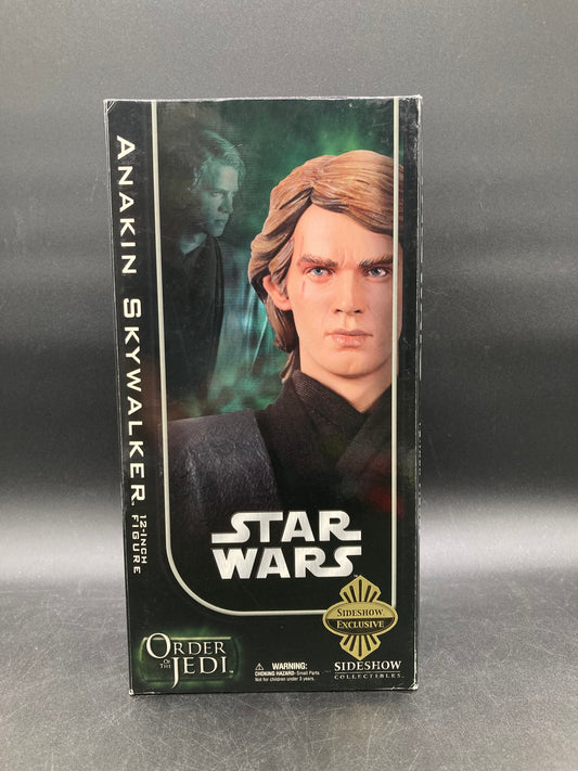 Anakin Skywalker Sideshow Collectibles Star Wars Order Of The Jedi 12” Exclusive Figure 2006