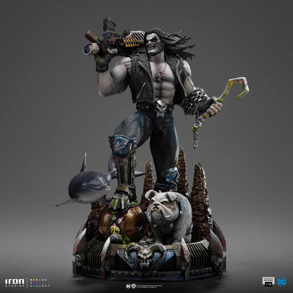 Lobo Unleashed DC 1:10 Art Scale Limited Edition Statue Iron Studios 2026