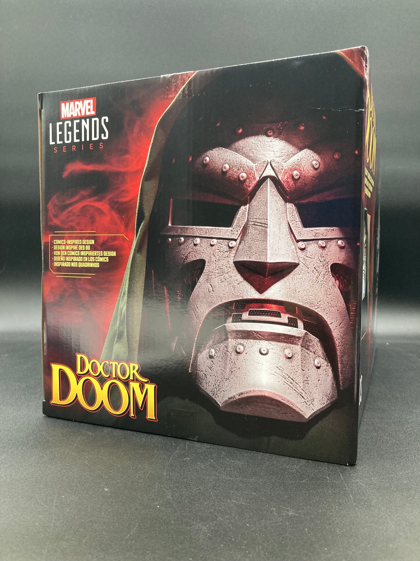 Doctor Doom Premium Roleplay Helmet Hasbro Marvel Legends 2025 Costume/Cosplay Accessory