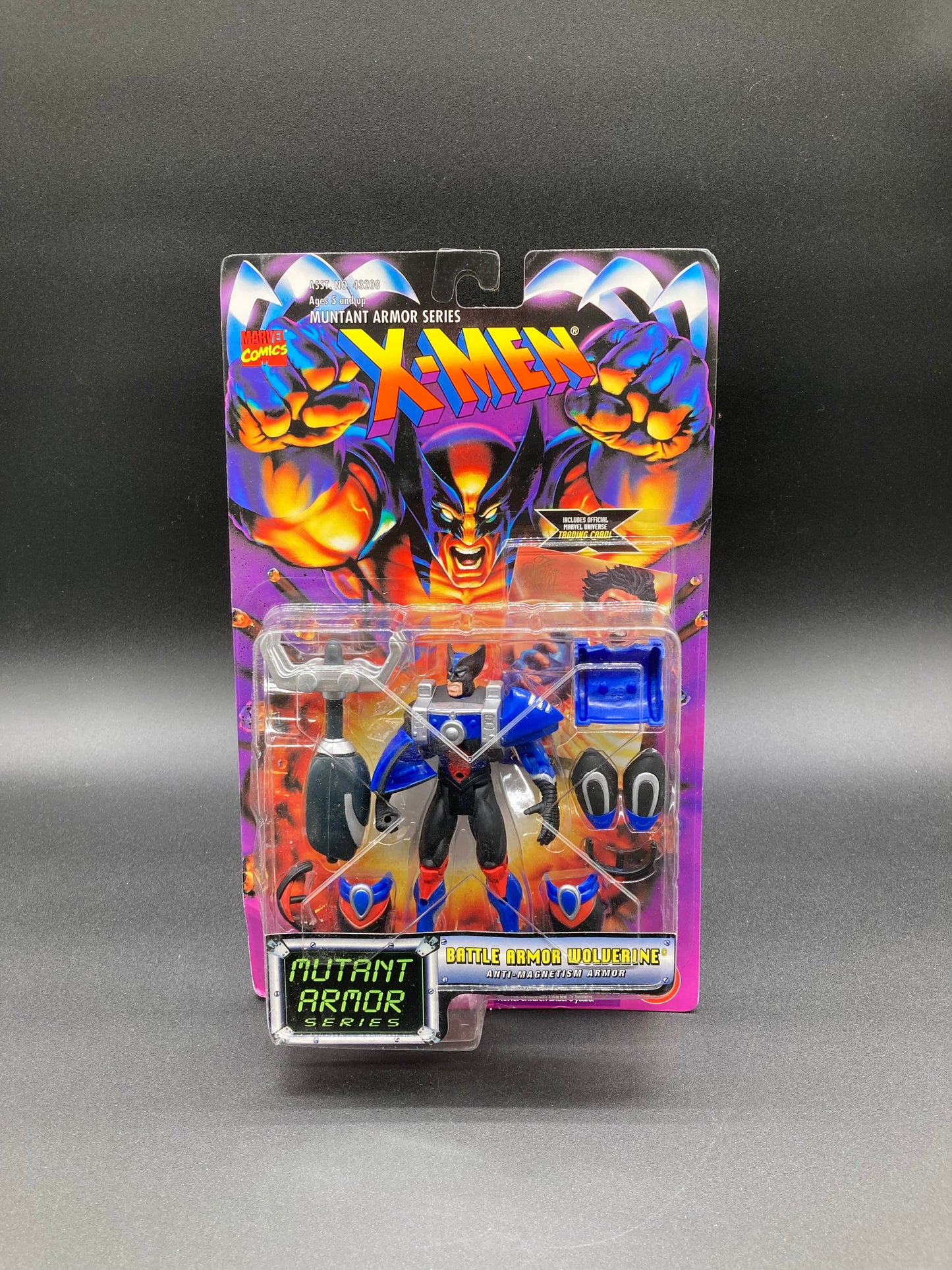 Battle Armor Wolverine Toybiz 1996 X-Men Figure