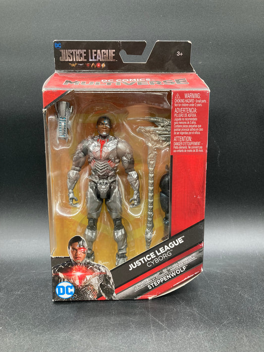 Cyborg Mattel DC Justice League Figure Steppenwolf C&C 2017