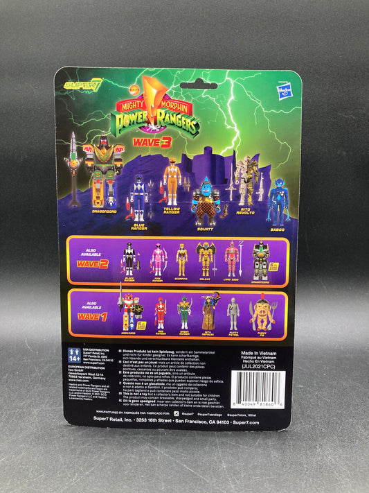 Dragonzord Super 7 Mighty Morphin Power Rangers ReAction Figure 2021