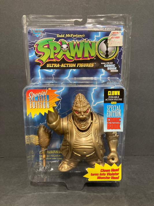 The Clown (Gold Variant) McFarlane Spawn Special Limited Edition Figure 1996