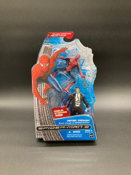 Peter Parker/Spiderman Hasbro Spider-Man 3 Figure Set 2007
