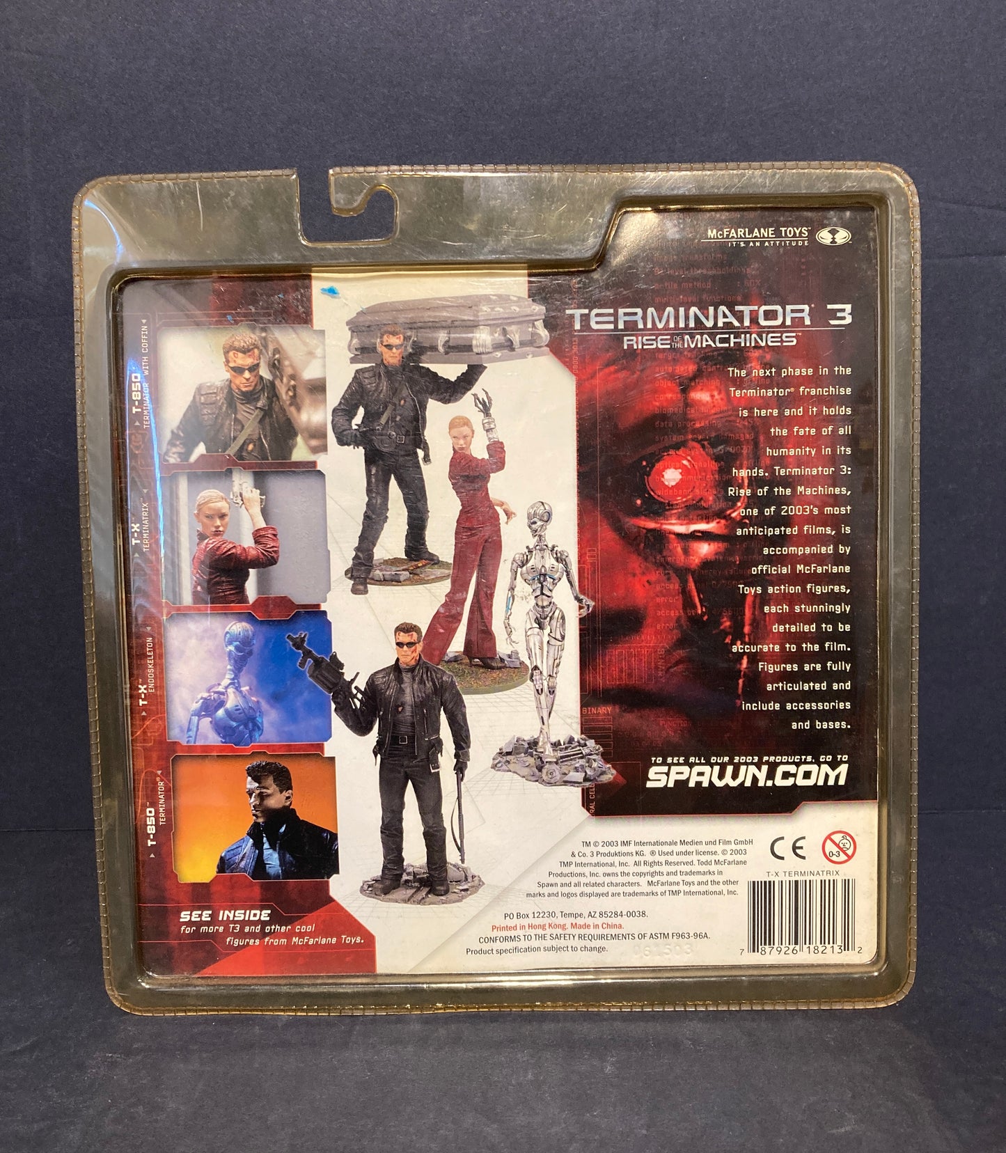 T-X Terminatrix McFarlane Terminator 3 Figure 2003