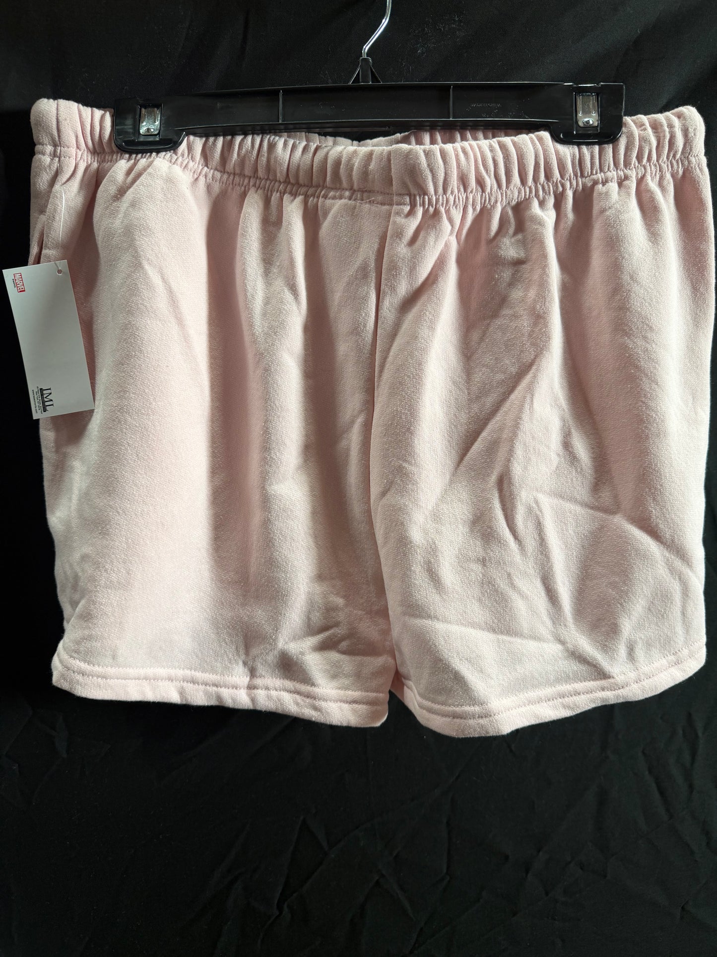 Pink Marvel Spider-Man Women's graphic drawstring shorts