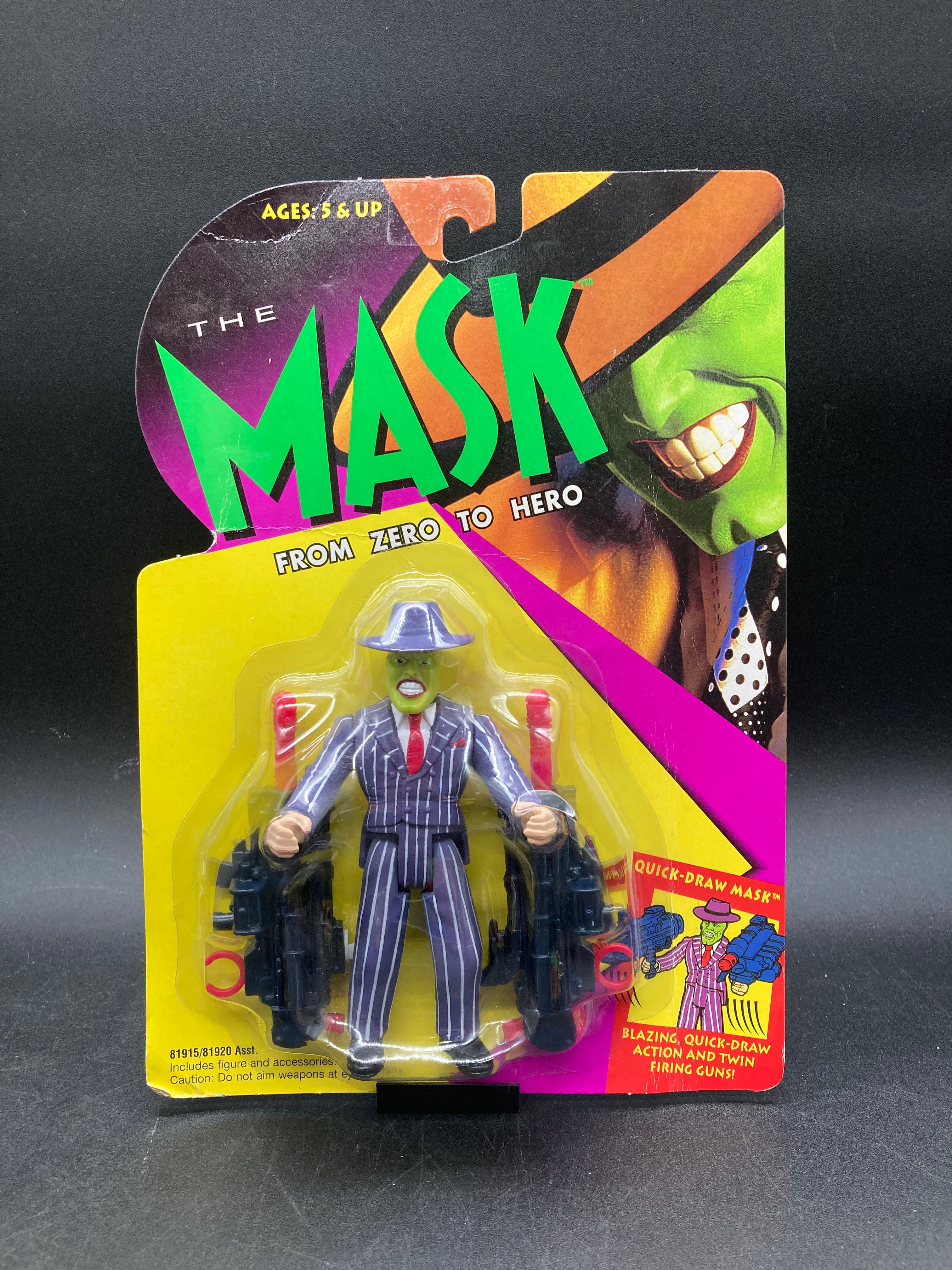 Quick-Draw Mask Kenner The Mask Figure 1995