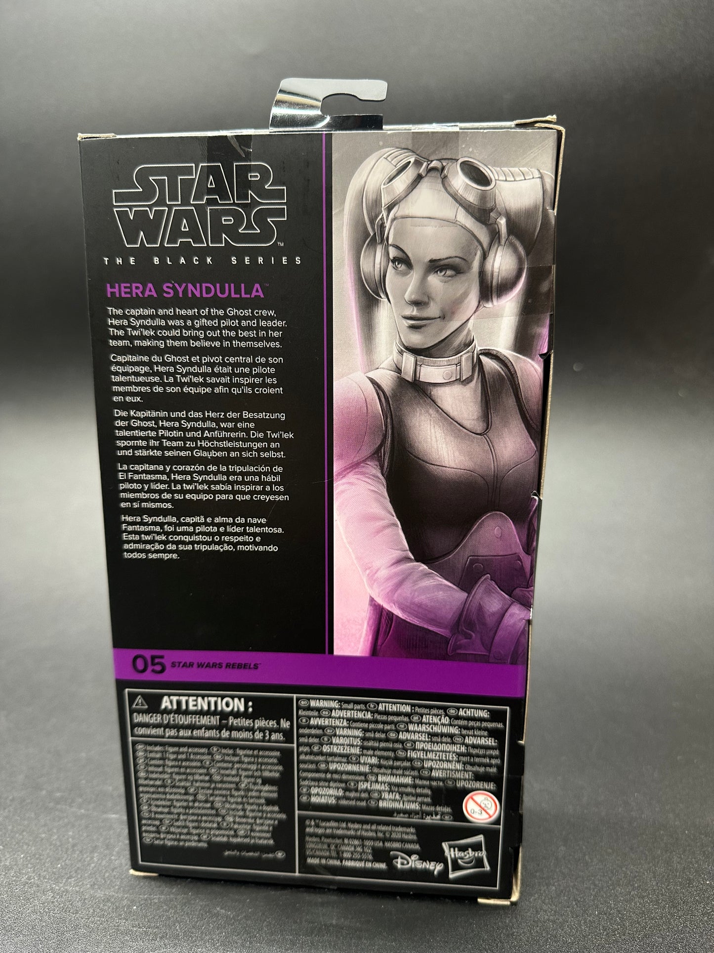 Hera Syndulla Star Wars Rebels Hasbro figure