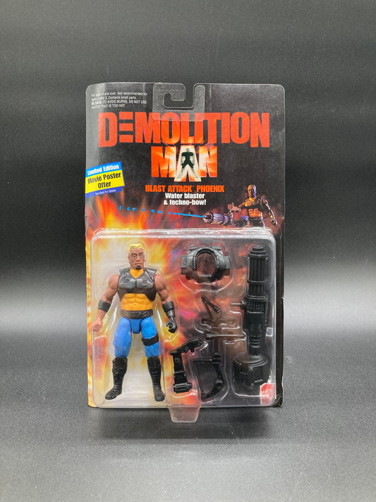 Blast Attack Simon Phoenix Mattel Demolition Man Figure 1993