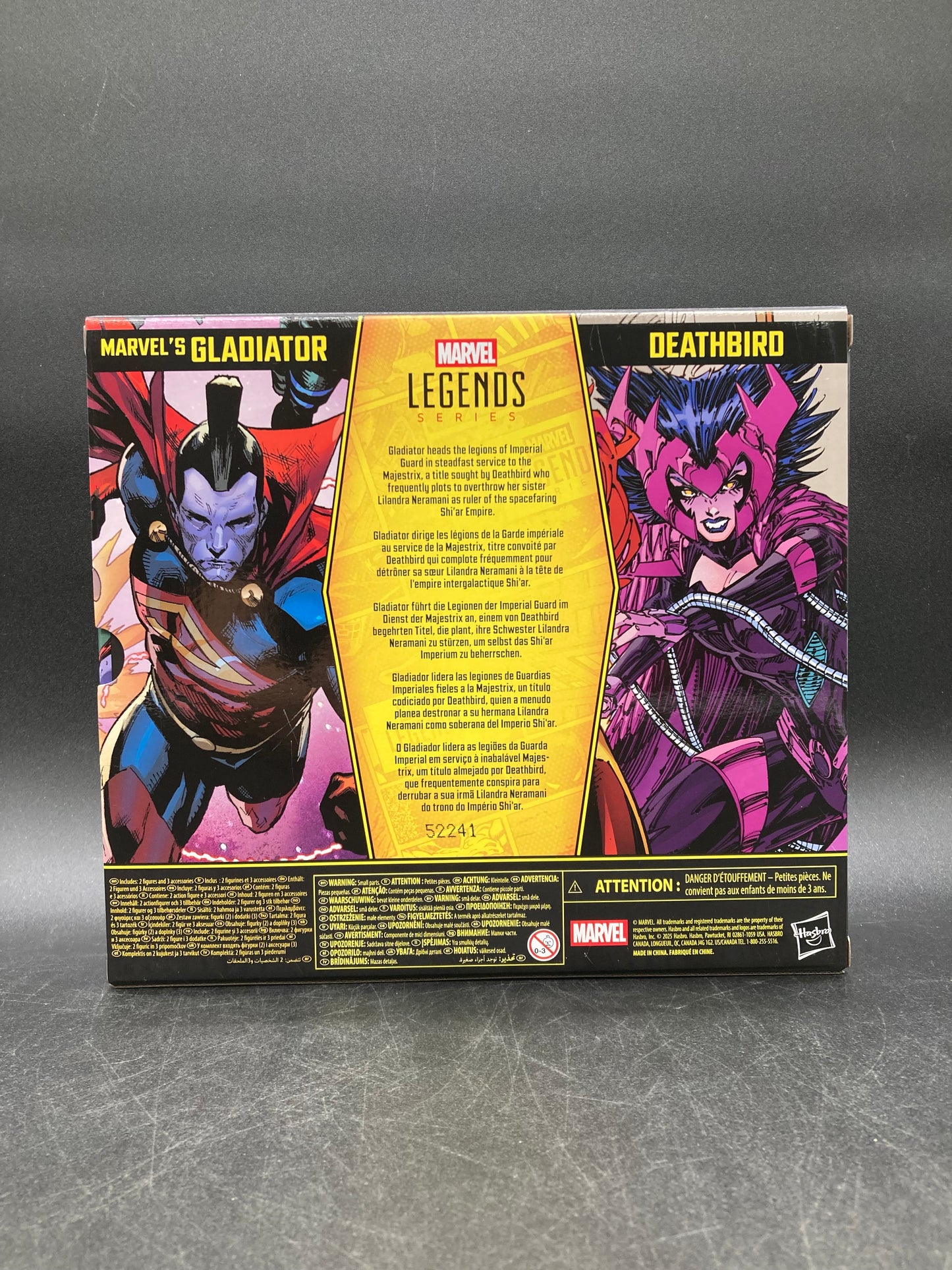 Deathbird & Gladiator Hasbro Marvel Legends X-Men Figure Set 2025