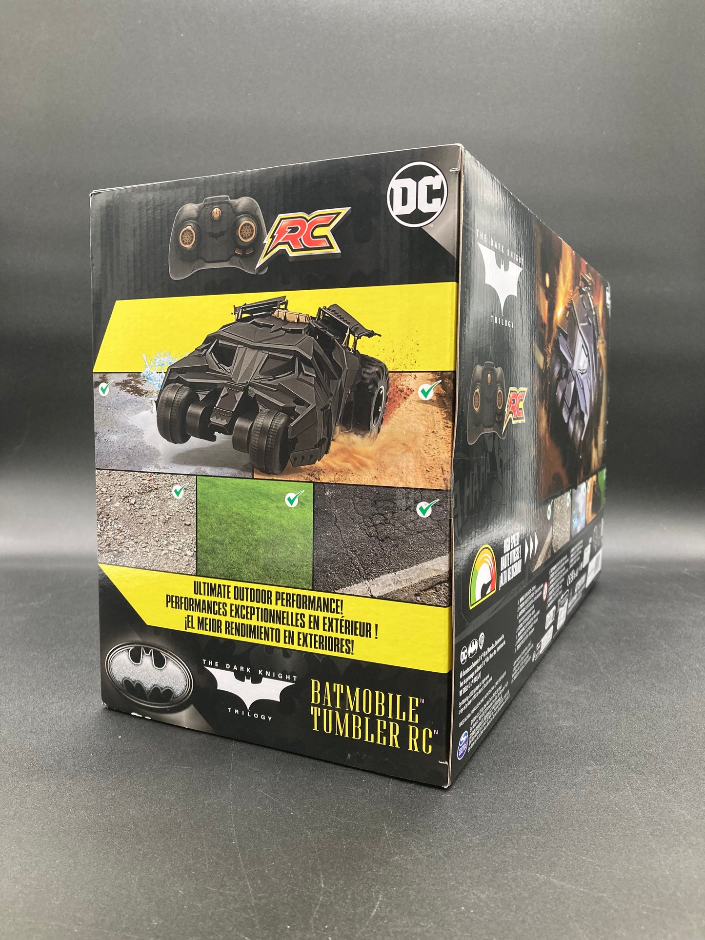 Batmobile Tumbler Spinmaster Dark Knight Trilogy RC Car 2023