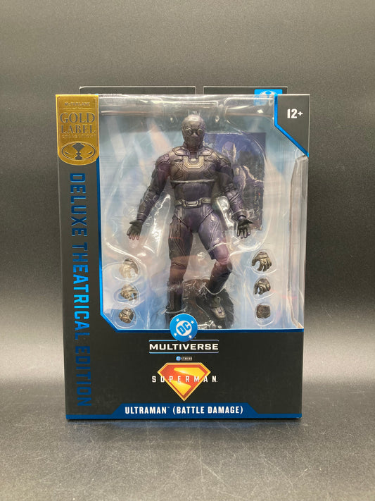 Ultraman (Battle Damage Variant) McFarlane Deluxe Theatrical Edition DC Multiverse Superman Gold Label Figure 2025