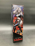 Lady Death Executive Replicas Legacy Series Coffin Comics Figure 2024 Exclusive Violet Edition Figure Limited Edition 1/666