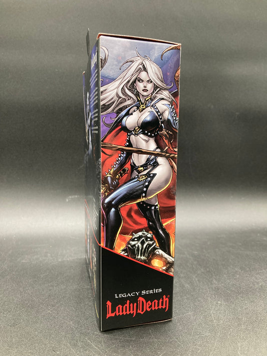 Lady Death Executive Replicas Legacy Series Coffin Comics Figure 2024 Exclusive Violet Edition Figure Limited Edition 1/666