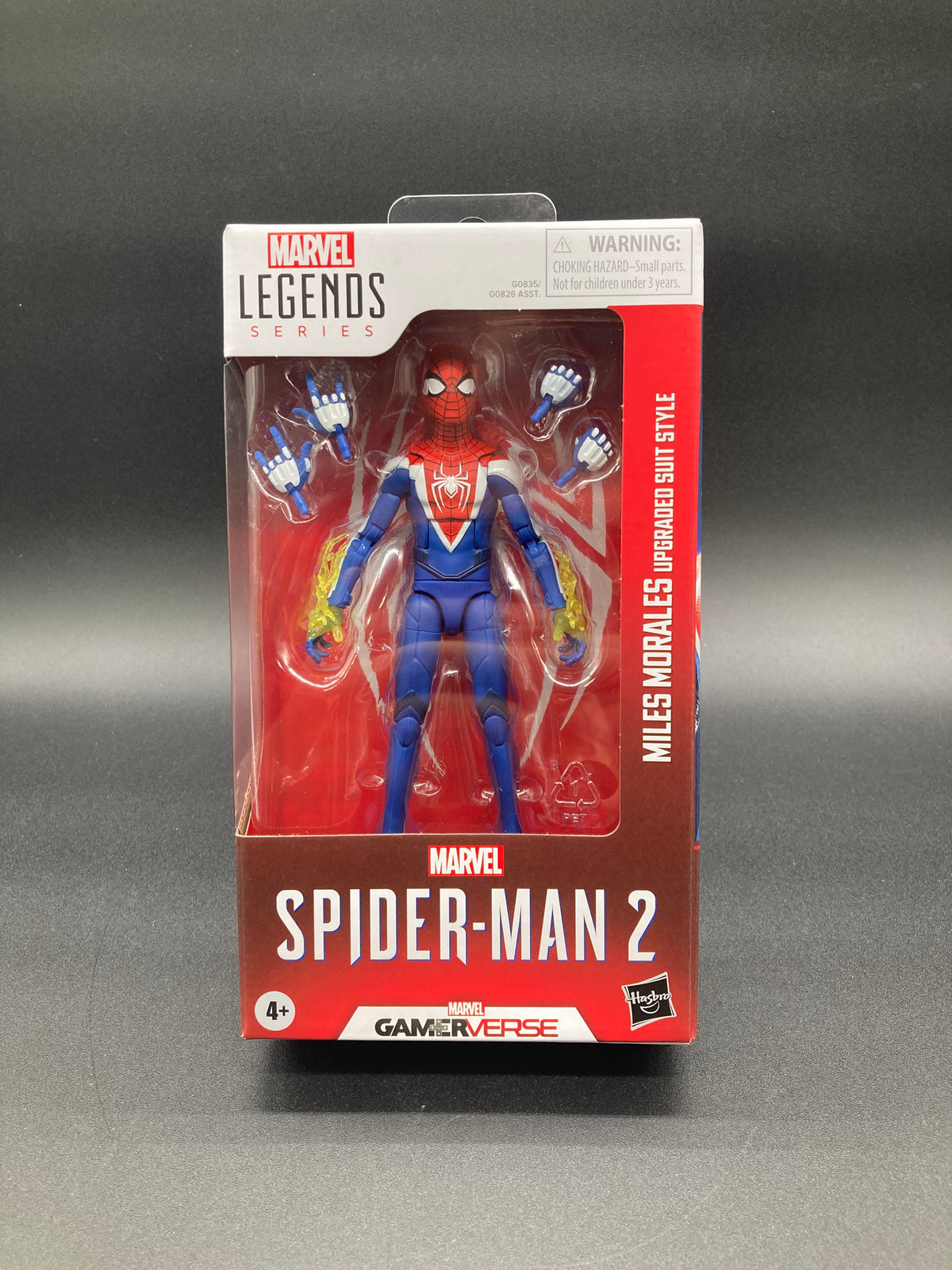 Miles Morales Upgraded Suit Hasbro Marvel Legends GamerVerse 