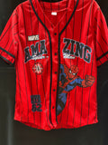 Marvel Amazing Spider-Man NYC 62 Button-Up Baseball Jersey