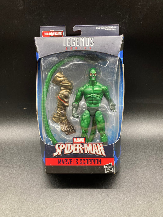 Scorpion Hasbro Marvel Legends Spider-Man Figure Molten Man BAF 2018