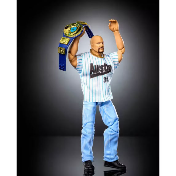 Stone Cold Steve Austin WWE Elite Collection Legends (BAF Bob Backlund) Action Figure Mattel 2026